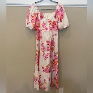 Floral maxi dress